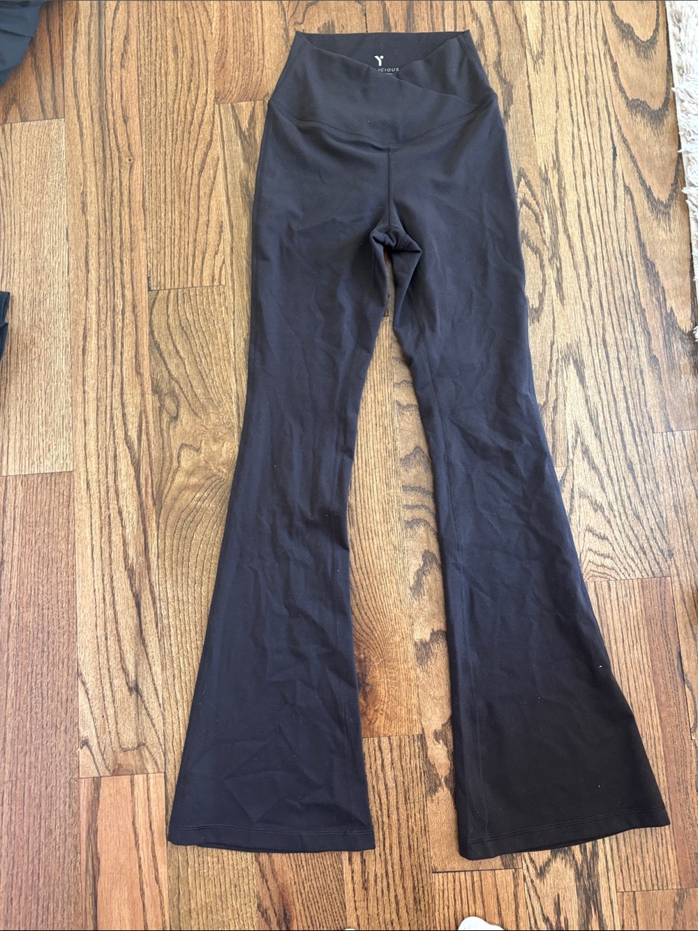 Yogalicious women’s Black Flared Leggings